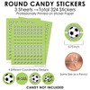 Big Dot of Happiness GOAAAL! - Soccer - Baby Shower or Birthday Party Small Round Candy Stickers - Party Favor Labels - 324 Count - 3 of 4
