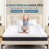 Lycvki 6 in. Gel Memory Foam Mattress with Pillowtop,Fiberglass-Free,CertiPUR-US® Certified,Bed in a Box - 4 of 4