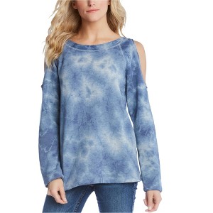 Karen Kane Womens Cold Shoulder Pullover Sweater - 1 of 1