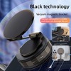 HTUTWOO Car Suction Cup Vacuum Magnetic Phone Holders, New Vacuum Magnetic Suction Phone Mount, 360° Rotation Magnetic Cell Phone Holders for Phone - 4 of 4