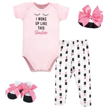 Little Treasure Baby Girl Boxed Gift Set, Flawless, 0-6 Months