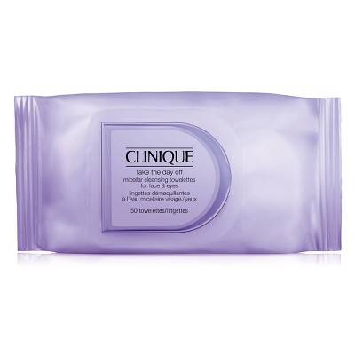 Clinique Take The Day Off Micellar Cleansing Makeup Remover Towelettes - 50ct - Ulta Beauty