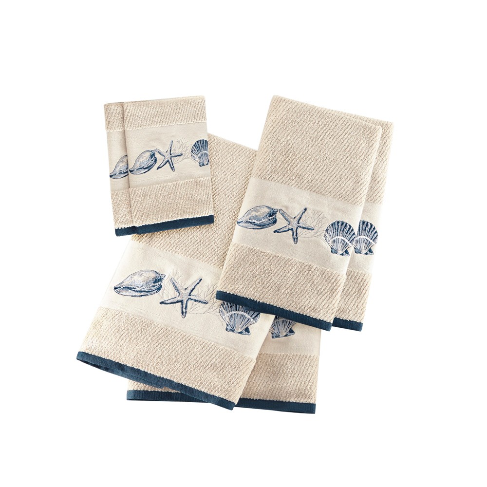 Photos - Towel 6pc Bath  Set Blue