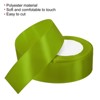 Unique Bargains Single Side Solid DIY Wrapping Decoration Roll Satin Ribbons - 3 of 4