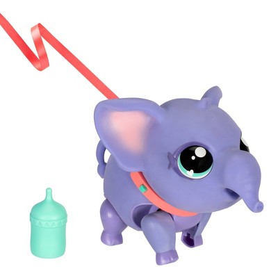 Little Live Pets Purple Interactive Walking Elephant Toy