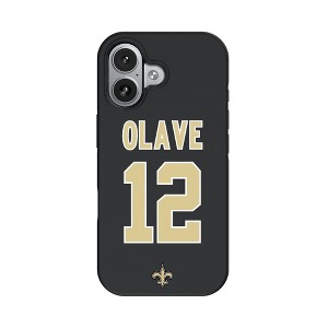 NFL New Orleans Saints Players Game Tactic Bump Cell Phone Case for Apple iPhone 17 Series - 1 of 4