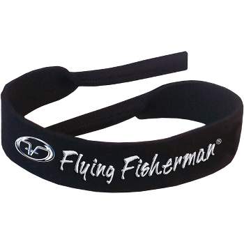 Flying Fisherman Logo Neoprene Sunglasses Retainer - Black