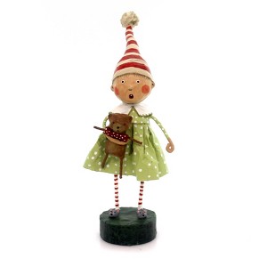 Lori Mitchell 7.0 Inch Discovering Santa Christmas Teddy Figurines - 1 of 2