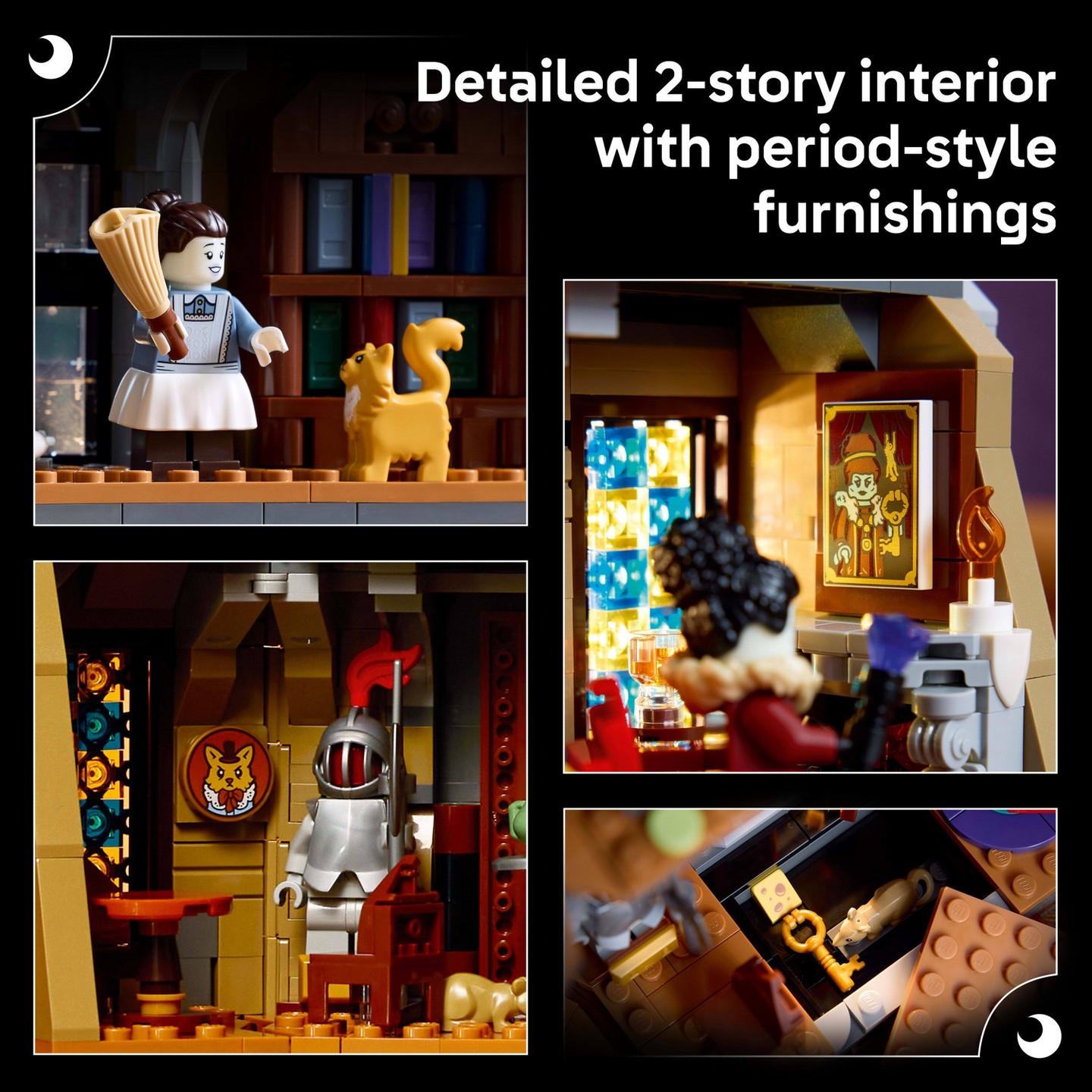 Детский конструктор LEGO Icons Mayor Manor Building Set 11383 — фото 6