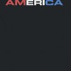 Rerun Island Men's America Bold Type Logo Red And Blue Americana 4Th Of July Short Sleeve Graphic Cotton T-Shirt - Black L - 2 of 4