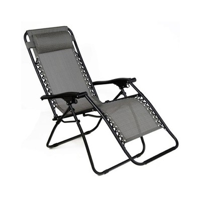 Living Accents Multi-Position Zero Gravity Folding Lounger (pack of 2)