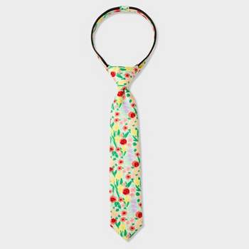 Boys' Easter Woven Zip Necktie - Cat & Jack™ Floral