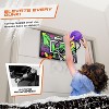 AND1 Over the Door Mini Basketball Hoop: 18x12 Shatterproof Backboard, 2 Mini Basketballs, and Hand Pump Included - Ultimate Indoor Accessory - 3 of 4