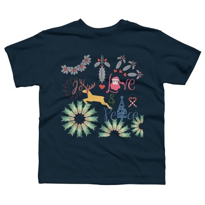 Boy's Design By Humans Christmas By famenxt T-Shirt