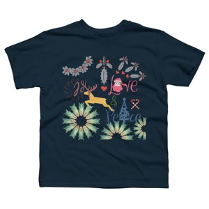 Boy's Design By Humans Christmas By famenxt T-Shirt - 1 of 3