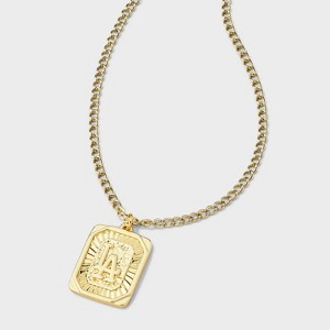 Bijoux Sport by Luv Aj MLB Gold Logo Dog Tag Pendant Necklace - 1 of 4