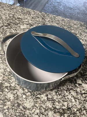 Caraway Home 4.5qt Ceramic Saute Pan With Lid Slate : Target