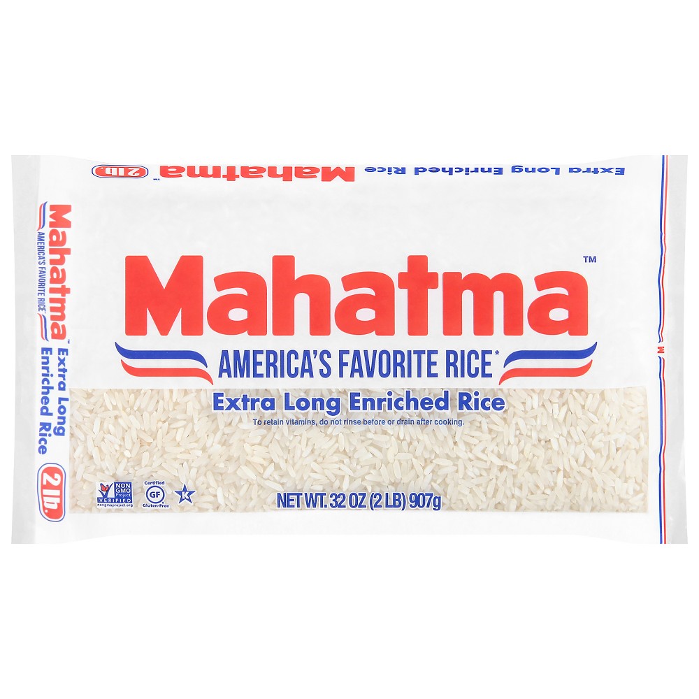 Mahatma Enriched Extra Long Grain Rice - 2lbs