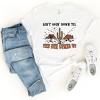Simply Sage Market Reto Ain't Goin' Down Short Sleeve Tee - 3 of 4