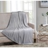 50"x70" Oversized Silvadur Anti-Microbial Luxury Velvet Throw Blanket - Sutton Home Fashions - 3 of 4