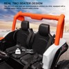 24V Ride on Toys, 2 Seater 24V Electric Vehicles w/Remote Control, 20" Spacious Seat,Music, Bluetooth, for Kids - 3 of 4