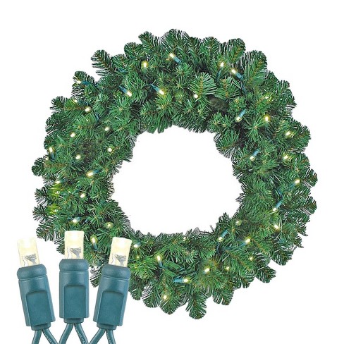 National Tree Company Artificial Christmas Wreath, Green, Grapevine, W