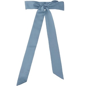 Allegra K Women's Skinny Solid Color Long Scarves Neckerchief 77.17" X1.97" - 1 of 4