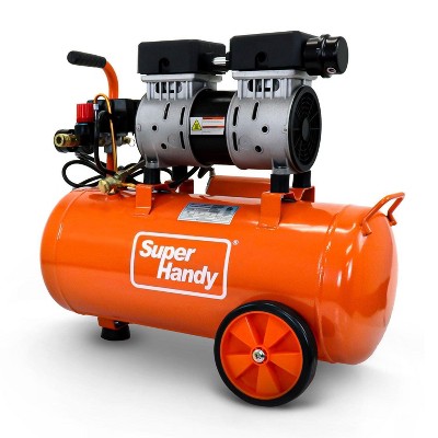 SuperHandy Electric Air Compressor - 120V Corded, 6.3 Gal, 120PSI Max Pressure Output