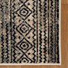 Vintage Rustic Distressed Modern Indoor Runner or Area Rug by Blue Nile Mills - 4 of 4