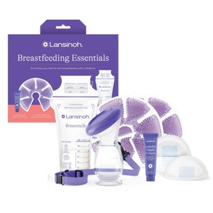 Lansinoh Breastfeeding Essentials Kit for Nursing Moms - 1 of 4