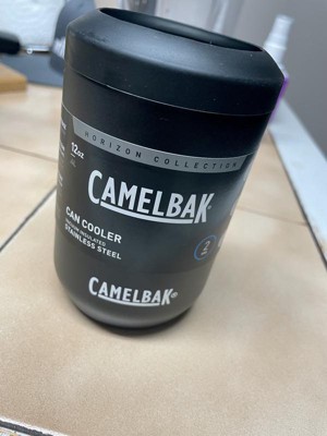 CamelBak Tall Can Cooler, SST Vacuum Insulated 16oz, Black