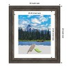 Amanti Art Alta Rustic Char Picture Frame - 4 of 4