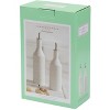 Portmeirion Sophie Conran Oil and Vinegar Drizzler Set - White,Oil: 10.5 inch/Vinegar: 9 inch - 3 of 3