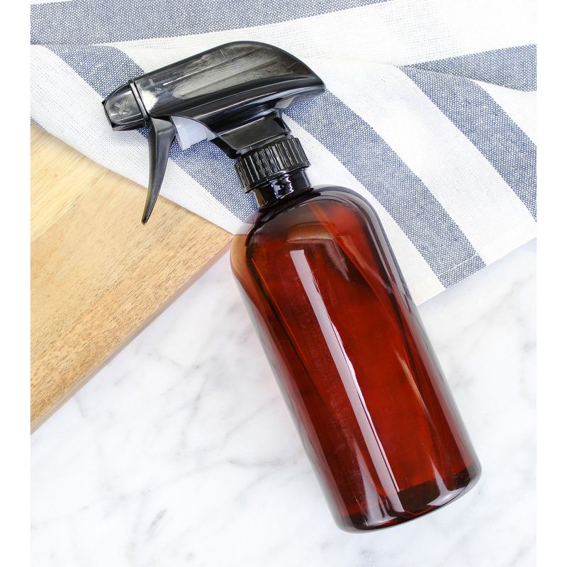 Cornucopia Brands Brown Plastic Spray Bottles; PET BPA-free, for Aromatherapy, DIY Cleaning, Kitchen, 3 of 7