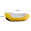 Pet Dog Bed Soft Warm Fleece Puppy Cat Bed Dog Cozy Nest Sofa Bed Cushion For S/M Dog - 2 of 4