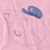 Toddler Boys' Peppa Pig Pink Out Grandpa Pig Face T-Shirt - 2 of 3