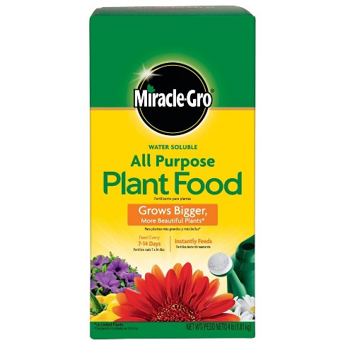 Miracle Gro Water Soluble All Purpose Plant Food 4lb Target