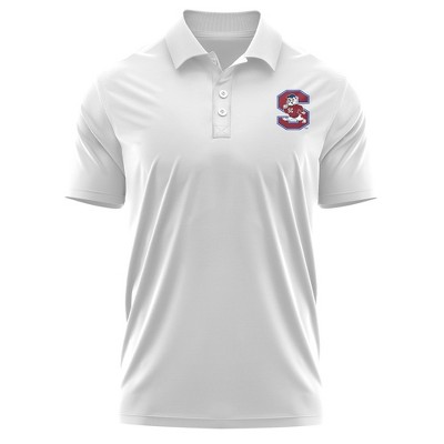 Men's South Carolina State University Adult Polo Left Chest Logo