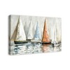 Creative Products Muted Sailboats On Water 30 x 20 Canvas Wall Art - 2 of 4