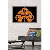 Trends International Episodic Drawing - Pumpkin Cat Framed Wall Poster Prints - 2 of 4