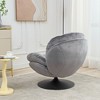 CAVINAS Modern Accent Swivel Chair with Ottoman Rocking Chair Upholstered Sofa Chair for Living Room - 4 of 4