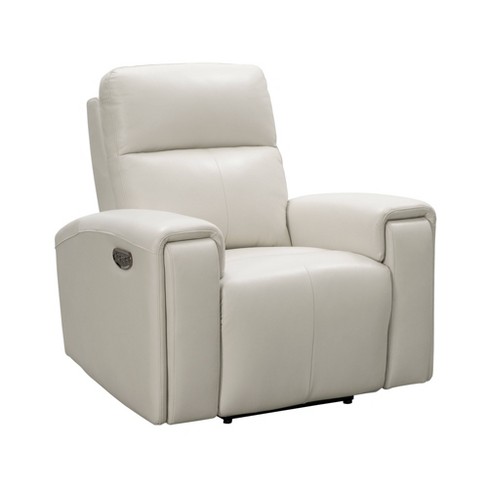 Power Recliner Chair With Split Back And Pillow Top Cream - Benzara : Target