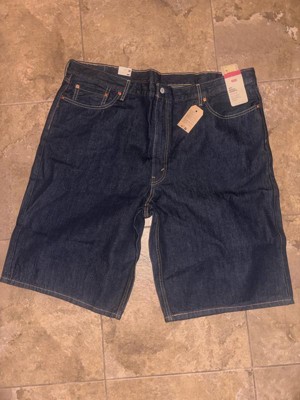 Levi's® Men's 470 Baggy Jean Shorts - Black 33 : Target