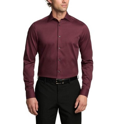 Calvin Klein Mens Steel+ Stretch Button Down Dress Shirt