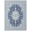 5 x7 Charming Floral Washable Area Rug - Non-Slip Low Pile Large Rug for Living Room, Bedroom, Farmhouse, Dining Room & Kids Playroom - 4 of 4