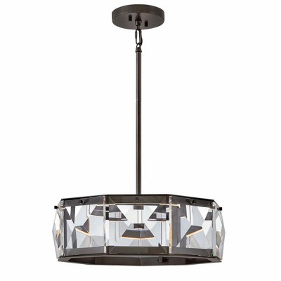 Fredrick Ramond Lighting Jolie 1 - Light Semi-Flush Mount in  Black Oxide