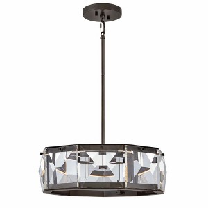 Fredrick Ramond Lighting Jolie 1 - Light Semi-Flush Mount in  Black Oxide - 1 of 4
