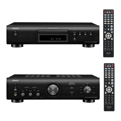Denon DCD-600NE CD Player with PMA-600NE 2 Channel 70W Integrated Amplifier  with Bluetooth