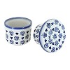 Blue Rose Polish Pottery A334 Andy French Butter Dish - 2 of 2
