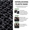 Interlocking Deck Tiles, Outdoor Waterproof & Anti-slip, for Patio, Balcony, Pool Side, Bathroom, Shower, Balcony, Porch - 4 of 4